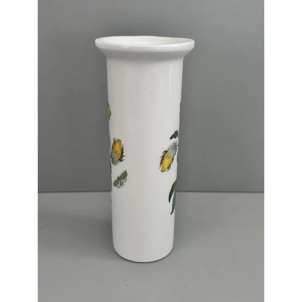 Portmeirion Botanic Garden Gossypium Barbadense Cotton Flower Bud Vase 5.25